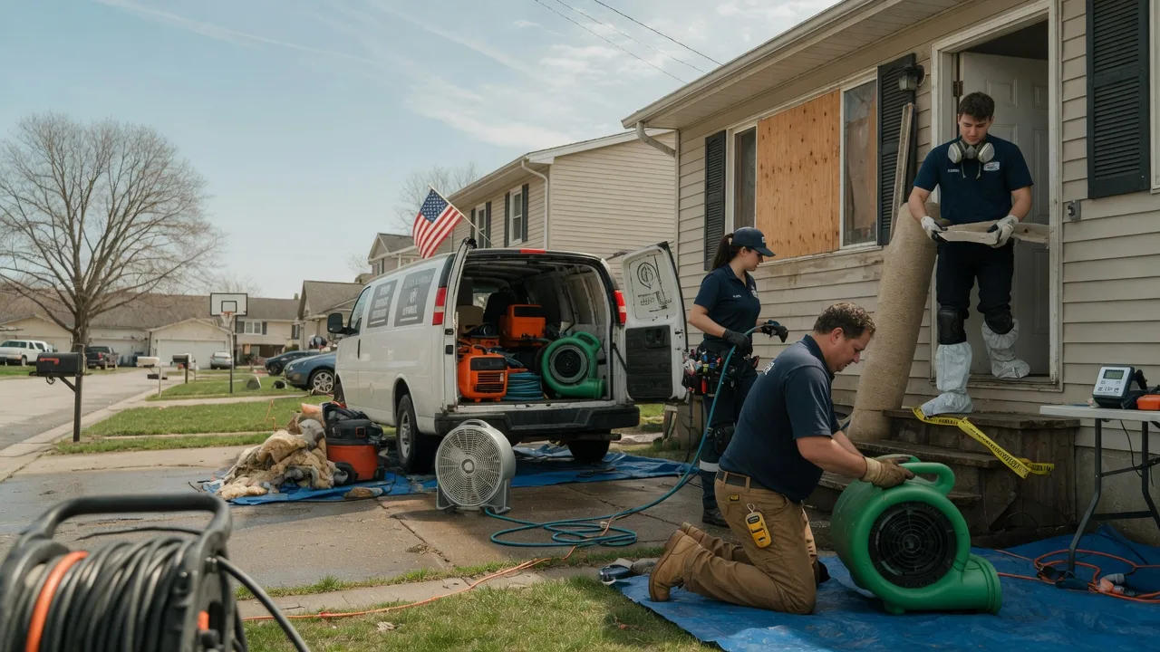 Water Damage Restoration in Latham, KS near me